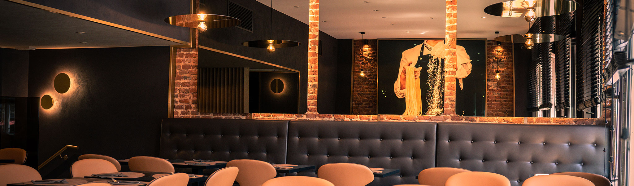 Salle du restaurant de Pâtes Fraîches