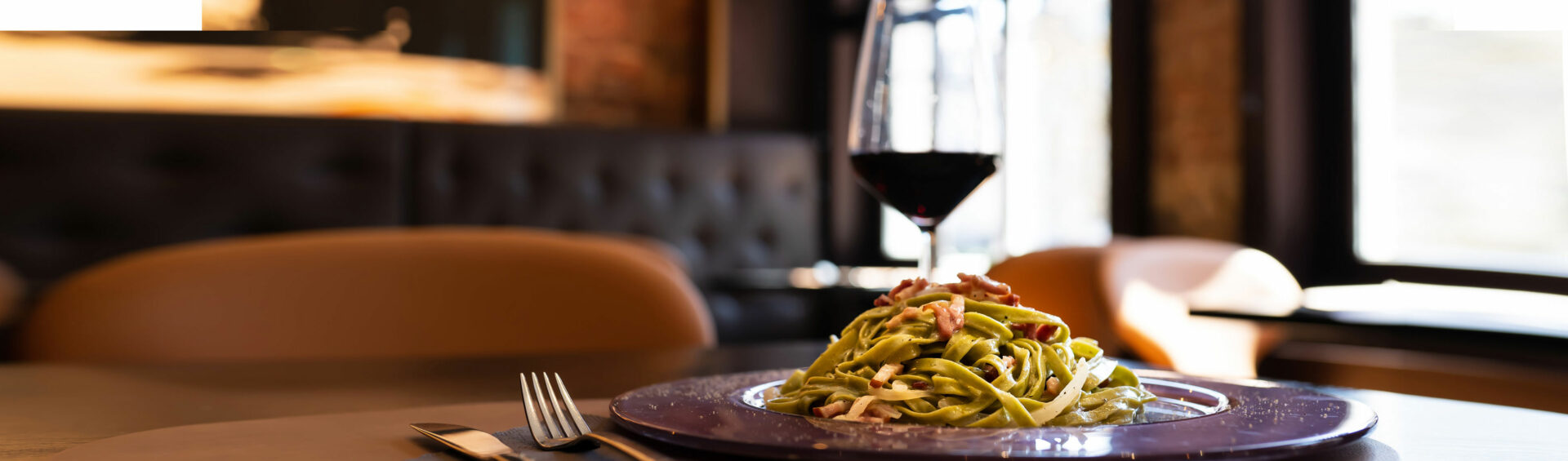 Plat de pâtes fraîches à l'italienne